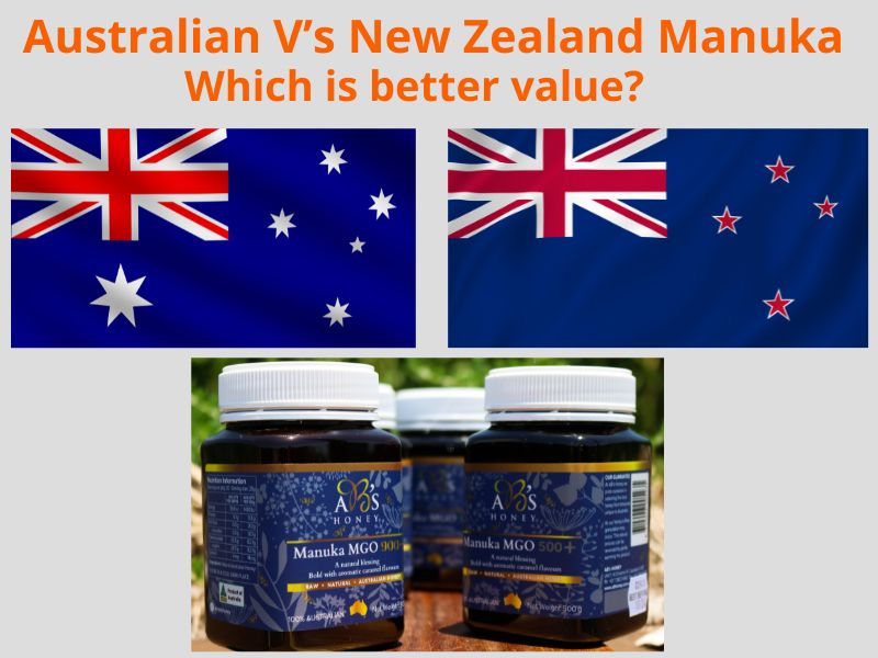 What’s all the buzz about Australian vs. New Zealand Manuka Honey: Which One is Better?