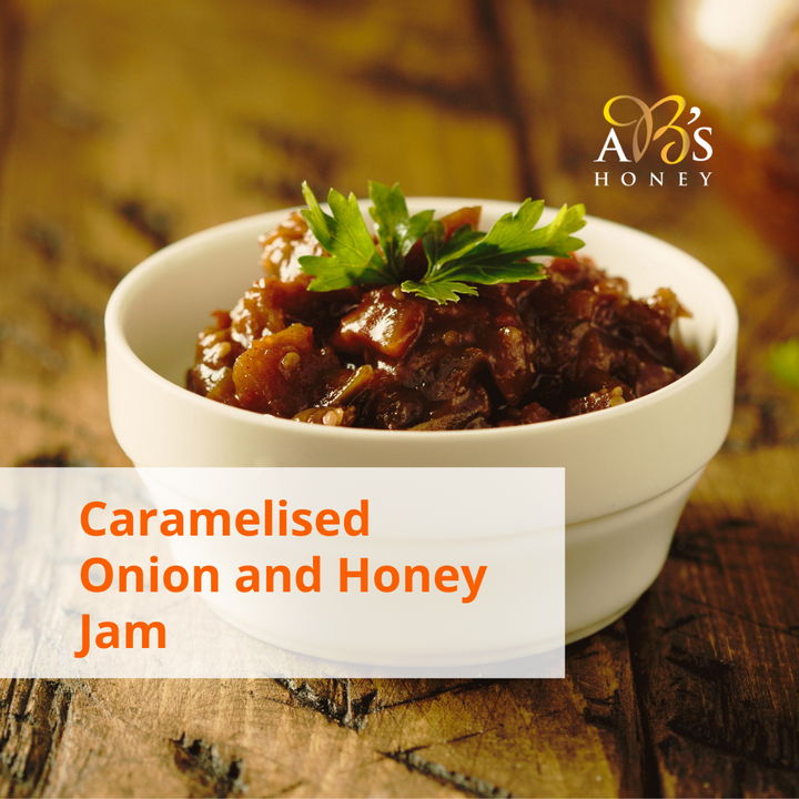 AB’S CARAMELISED ONION AND HONEY JAM Recipe