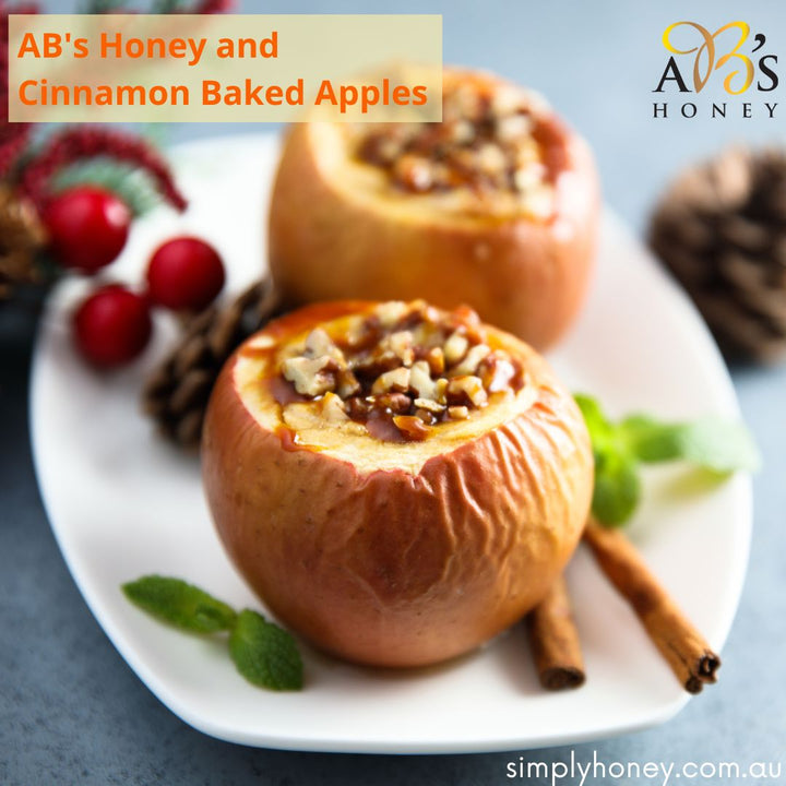 AB’s Honey and Cinnamon Baked Apples Recipe