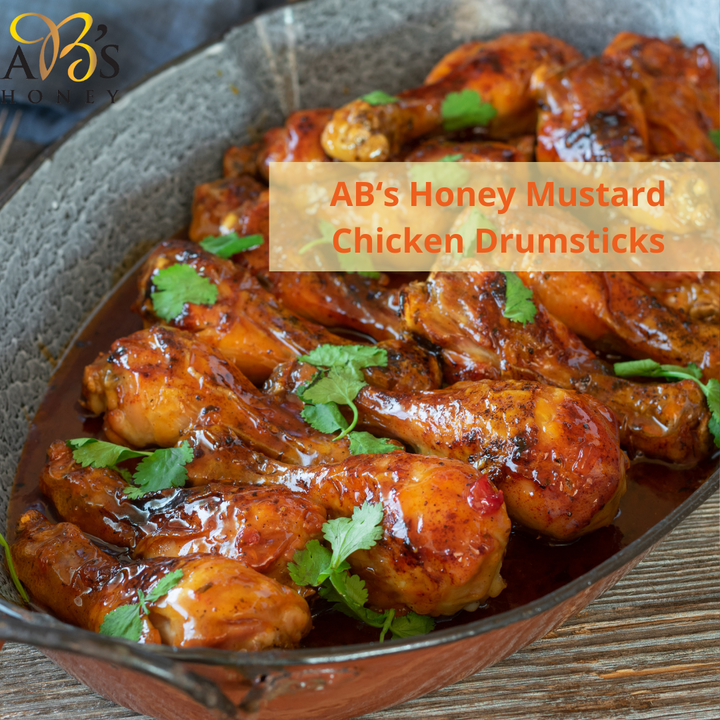 AB’s Honey Mustard Chicken Drumsticks Recipe
