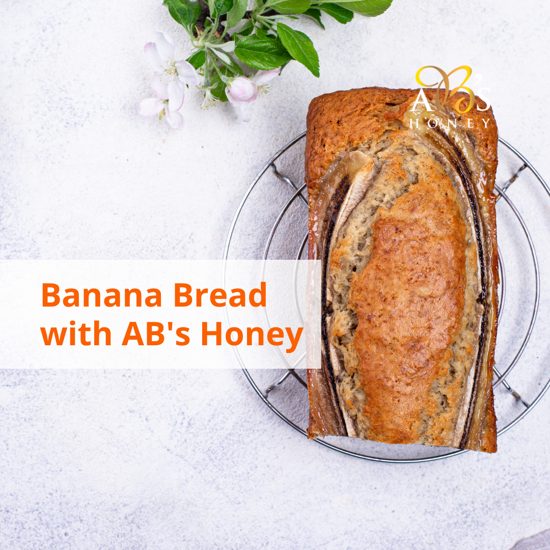 Banana Bread with AB&#8217;s Honey Recipe