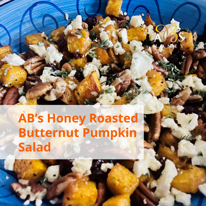 AB&#8217;S HONEY ROASTED BUTTERNUT PUMPKIN SALAD Recipe