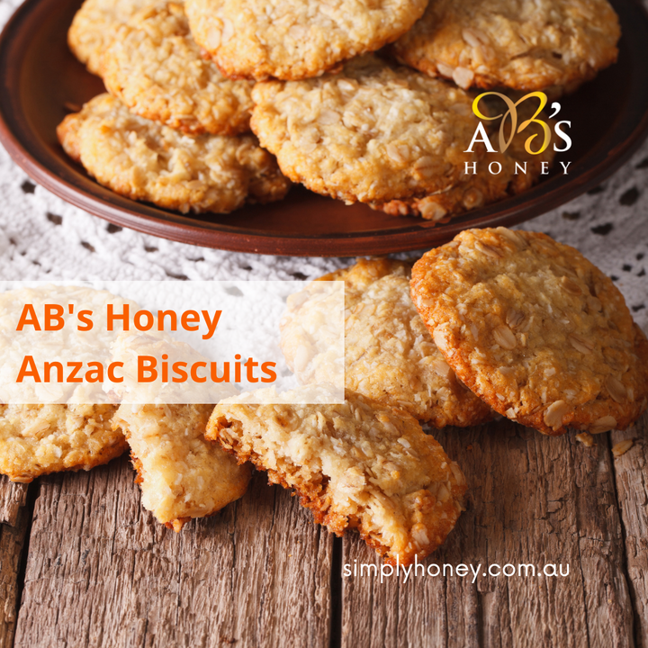 ANZAC BISCUIT RECIPE WITH HONEY