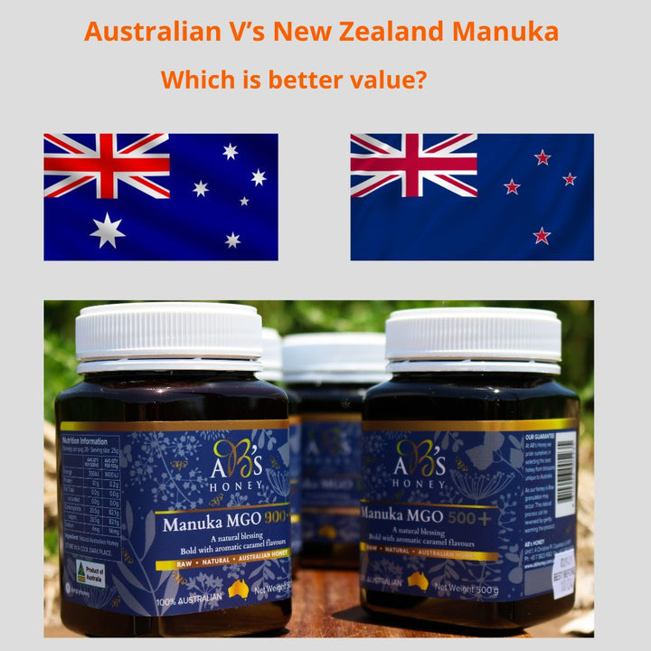 What’s all the buzz about Australian vs. New Zealand Manuka Honey: Which One is Better?