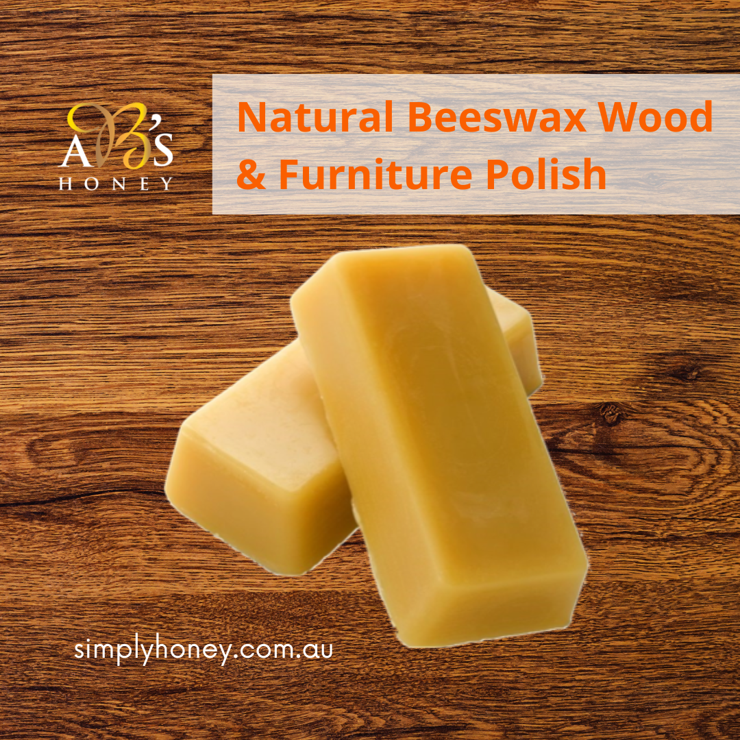 HOMEMADE NATURAL BEESWAX WOOD &#038; FURNITURE POLISH