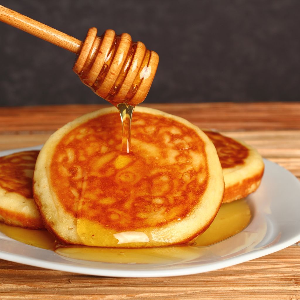 Homemade Crumpet Recipe with Burnt Honey Butter