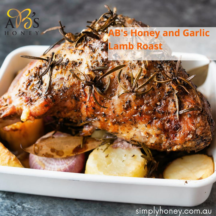 Honey and Garlic Roast Lamb Recipe