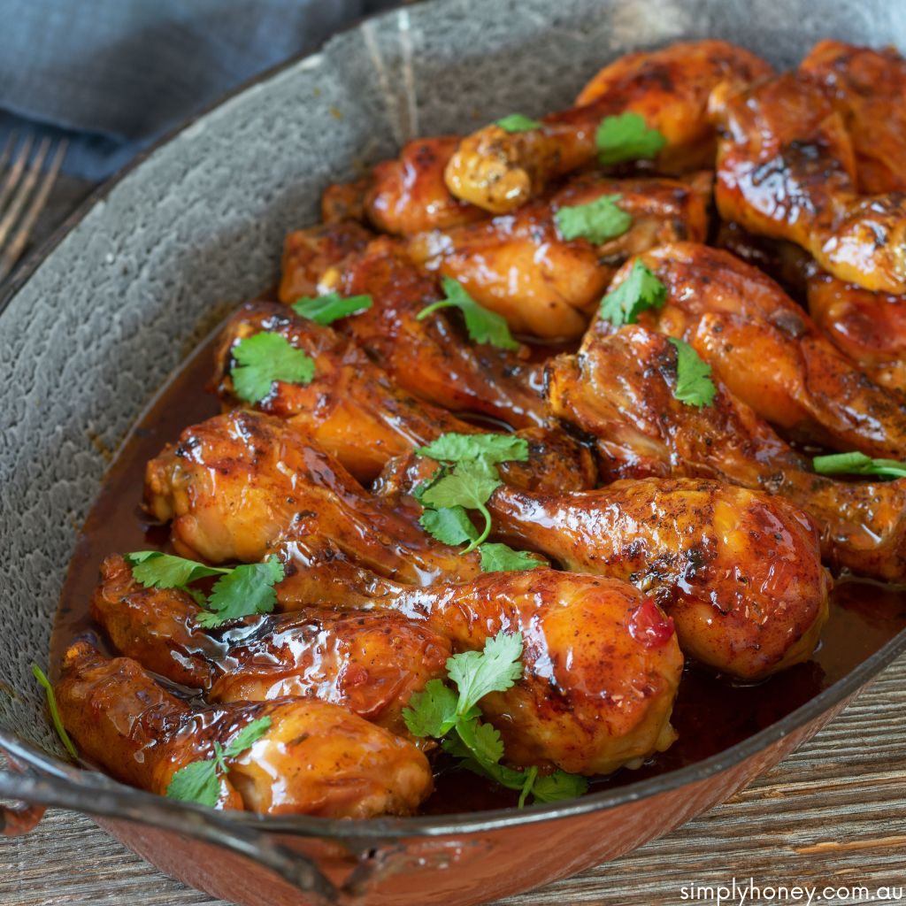 AB's Honey Mustard Chicken Drumsticks Recipe