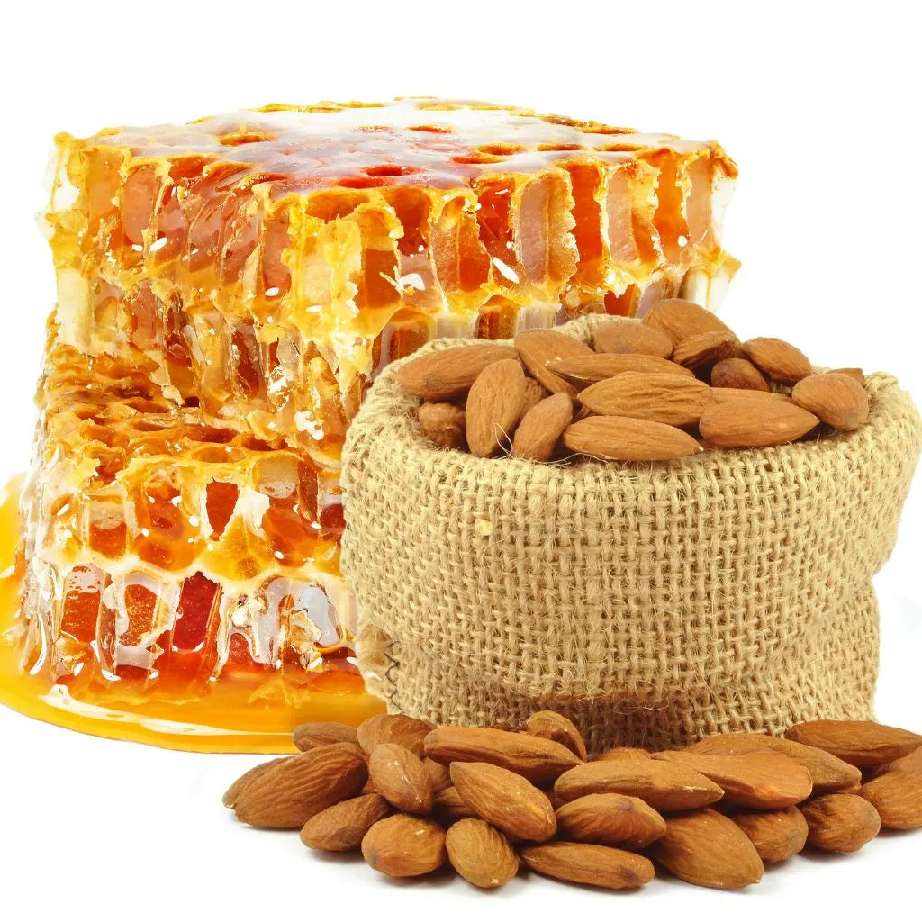 Honey Roasted Almonds Recipe with AB's Honey