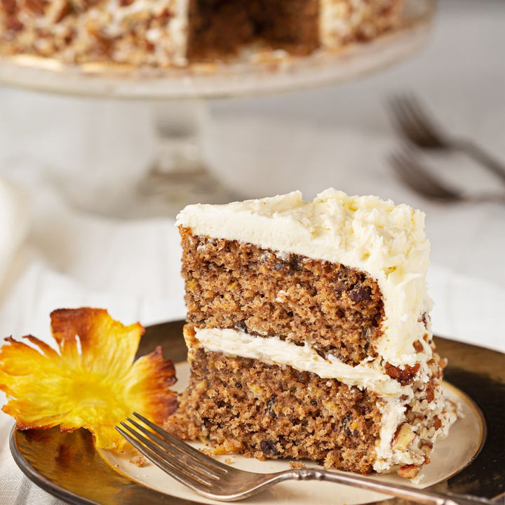 Hummingbird Cake With Honey and Cinnamon Cream Recipe
