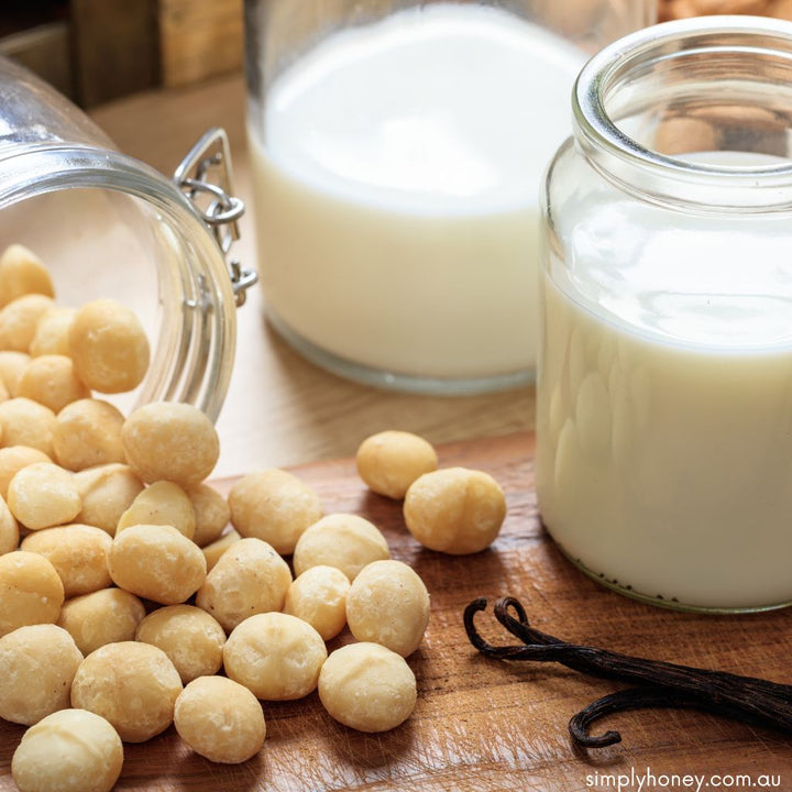 Leatherwood Honey and Macadamia Nut Icecream Recipe