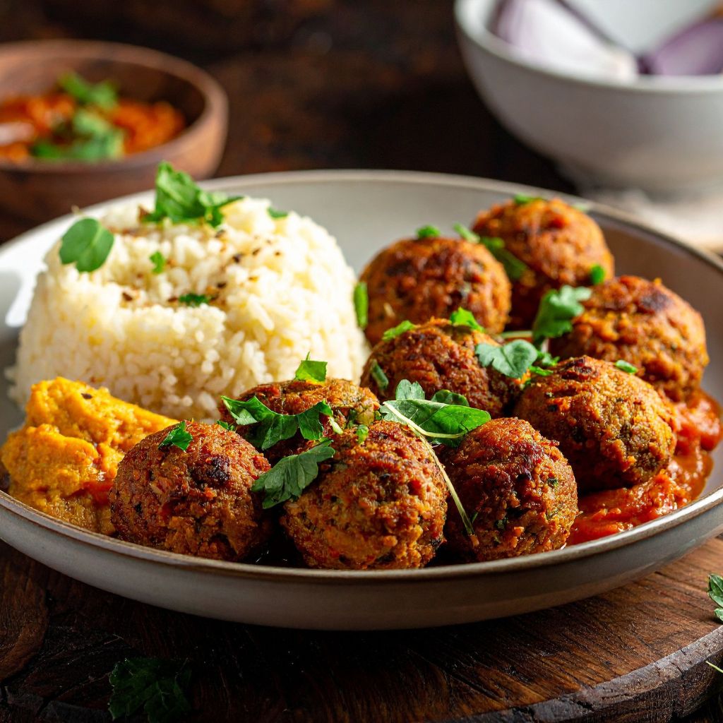 Sticky Honey Sriracha Meatballs Recipe