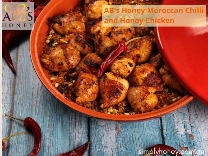AB&#8217;s Honey Chicken with Honey Moroccan Chilli Recipe