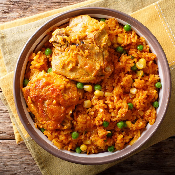 One Pan Honey Soy Chicken Thighs and Rice Recipe