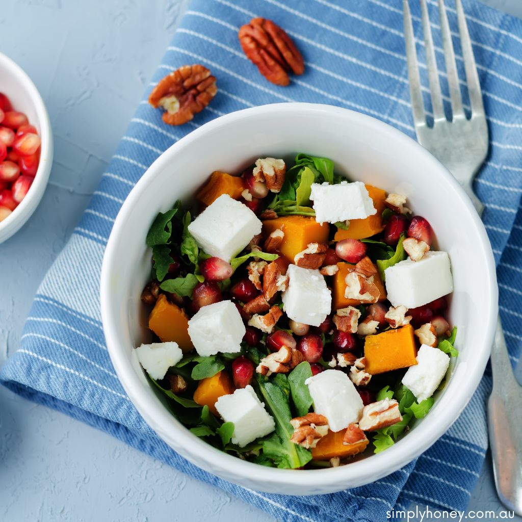 AB'S HONEY ROASTED BUTTERNUT PUMPKIN SALAD Recipe