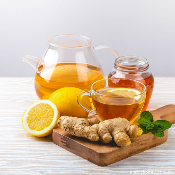 AB's HONEY SORE THROAT TEA Recipe