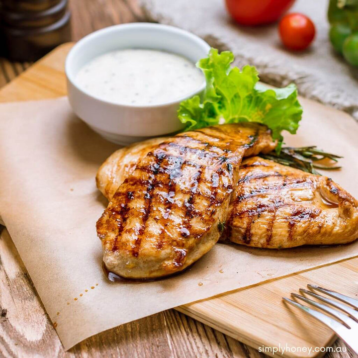AB's Honey, Lemon and Basil Grilled Chicken Recipe