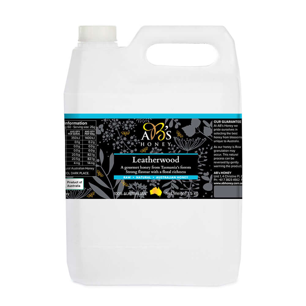 Leatherwood Honey 1.5kg Easy Pour