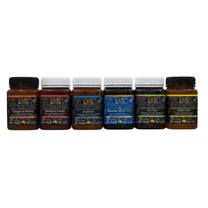 Front view of Honey Lovers Pack