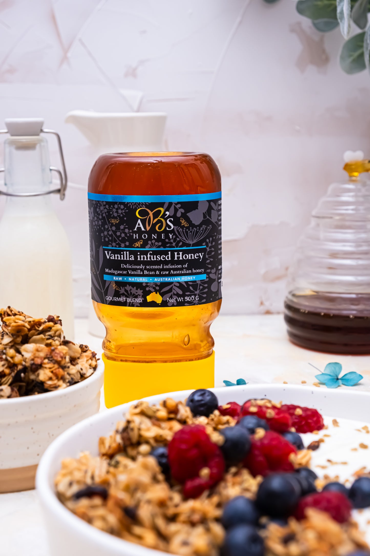 Vanilla Infused Honey Breakfast