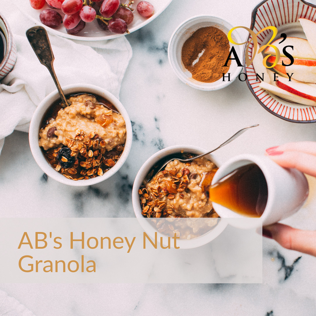 Homemade Toasted Granola Recipe with Honey and Nuts