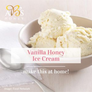 Vanilla Honey Ice Cream Recipe - with AB's Yellow Box Honey