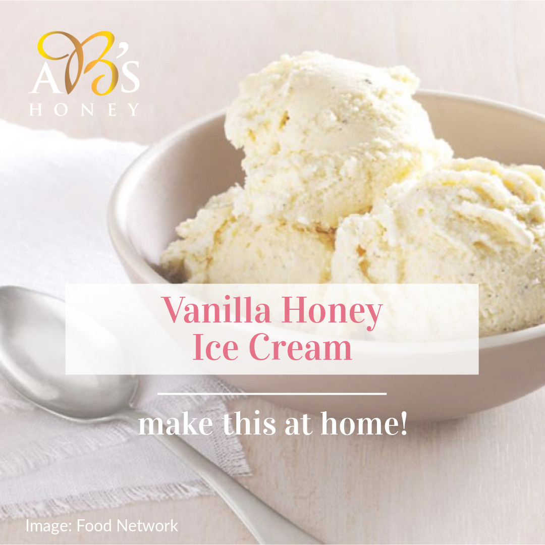 Vanilla Honey Ice Cream Recipe - with AB's Yellow Box Honey