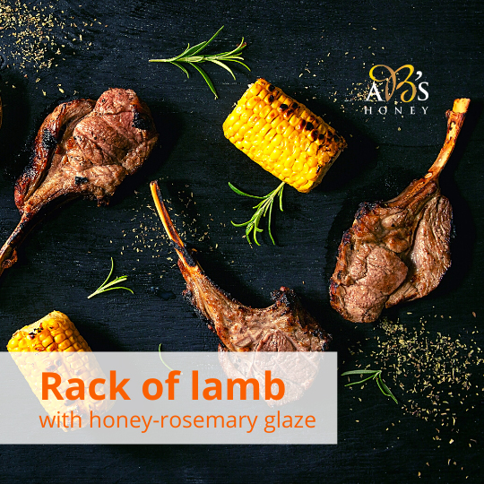 Honey Glazed Rack of Lamb and Rosemary Recipe