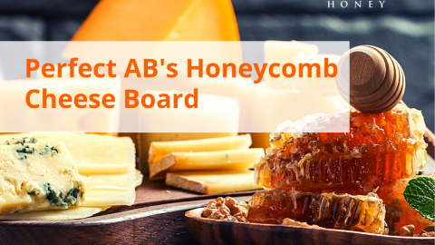 Honeycomb Cheese Board Platter