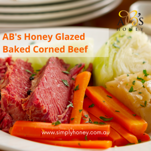 Honey Glazed Baked Corned Beef Recipe Image