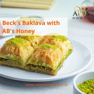 Becks Baklava with ABs Honey