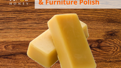 Natural beeswax wood polish cover image