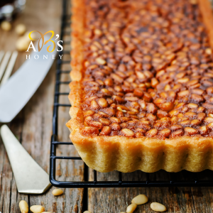 Honey and Pine Nut Tart recipe image