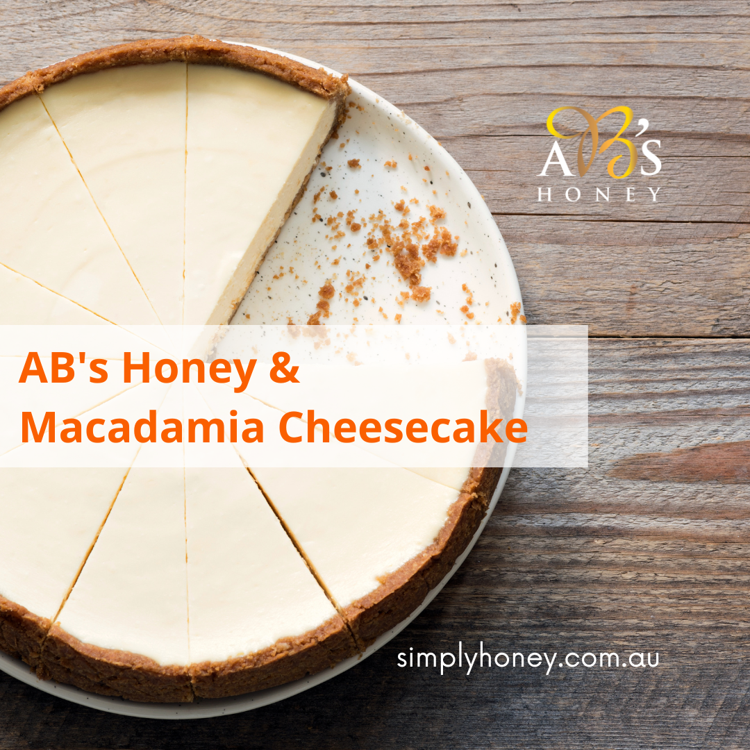 AB's Honey & Macadamia Cheesecake Feature image