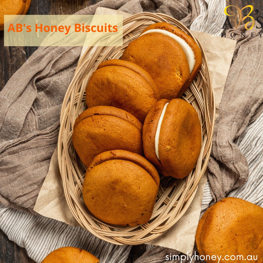 Honey biscuit recipe that will be a family favourite all year round, with honey and lemon filling